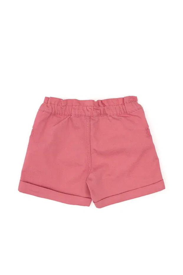Детские шорты для девочек хлопковые U.S. Polo Assn., Dark Pink — фото 3