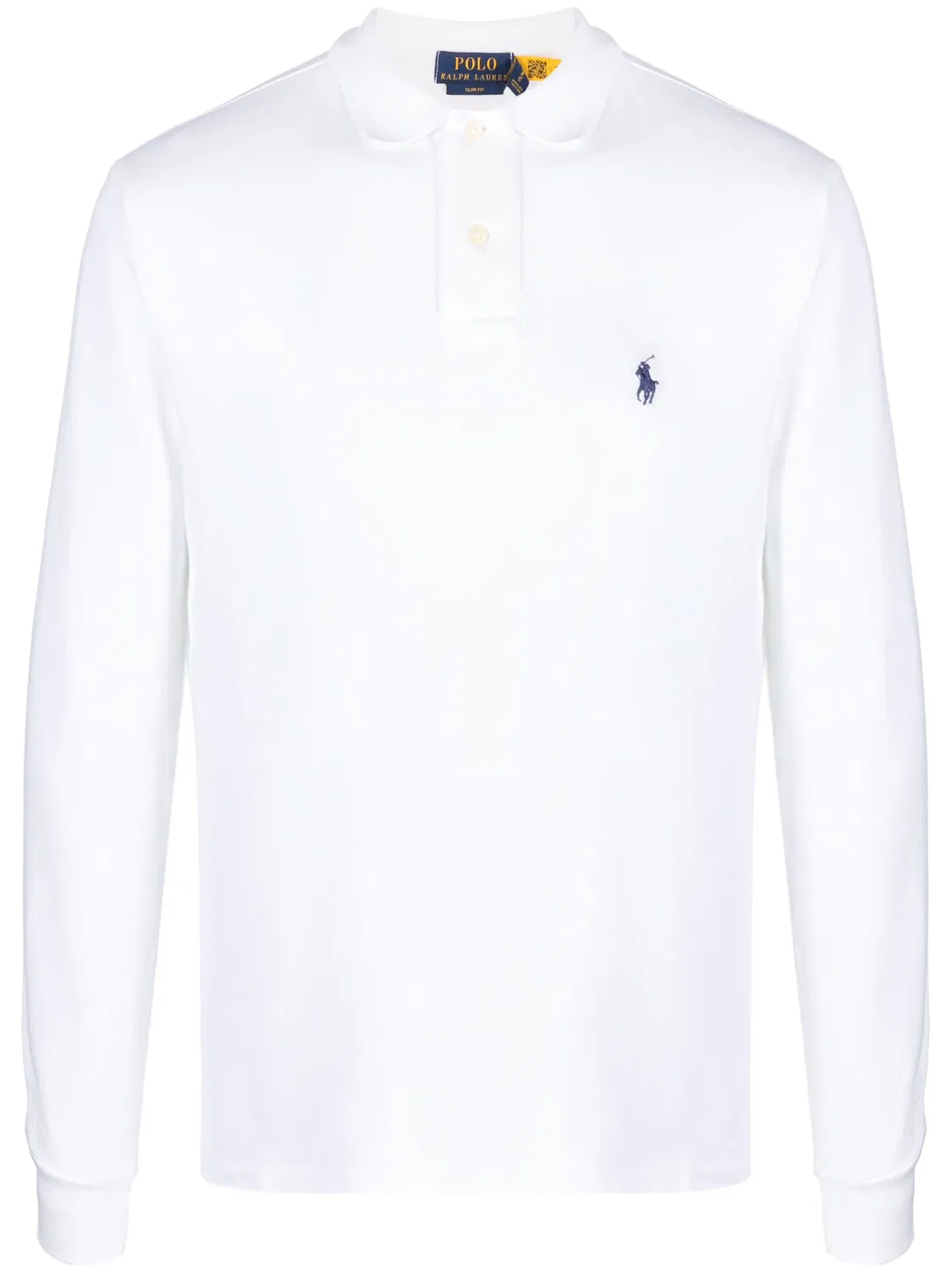 Поло с вышивкой Pony Polo Ralph Lauren, белый
