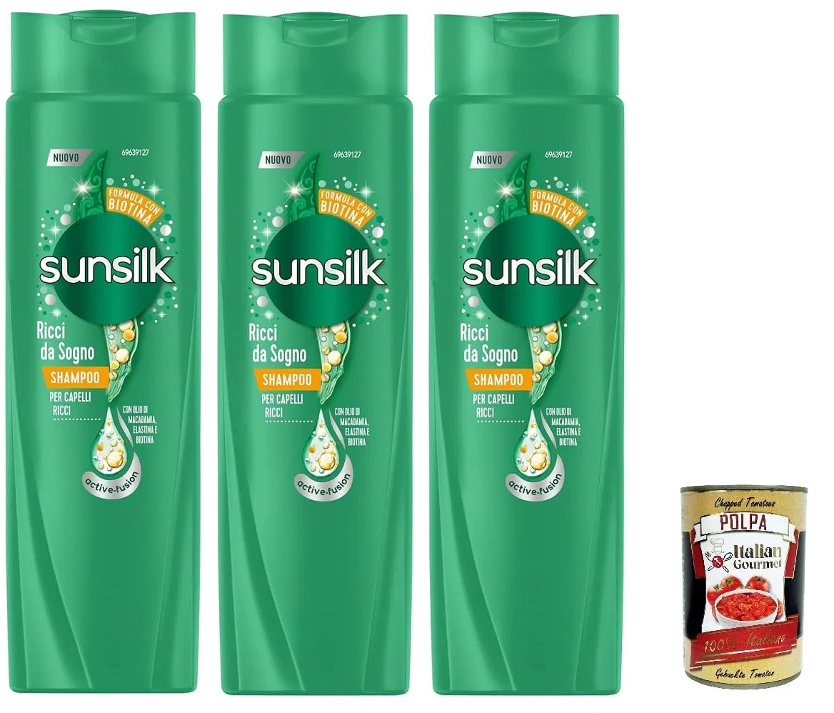 Шампунь для вьющихся волос «Dream Curl» от Sunsilk Italian Gourmet E.R.