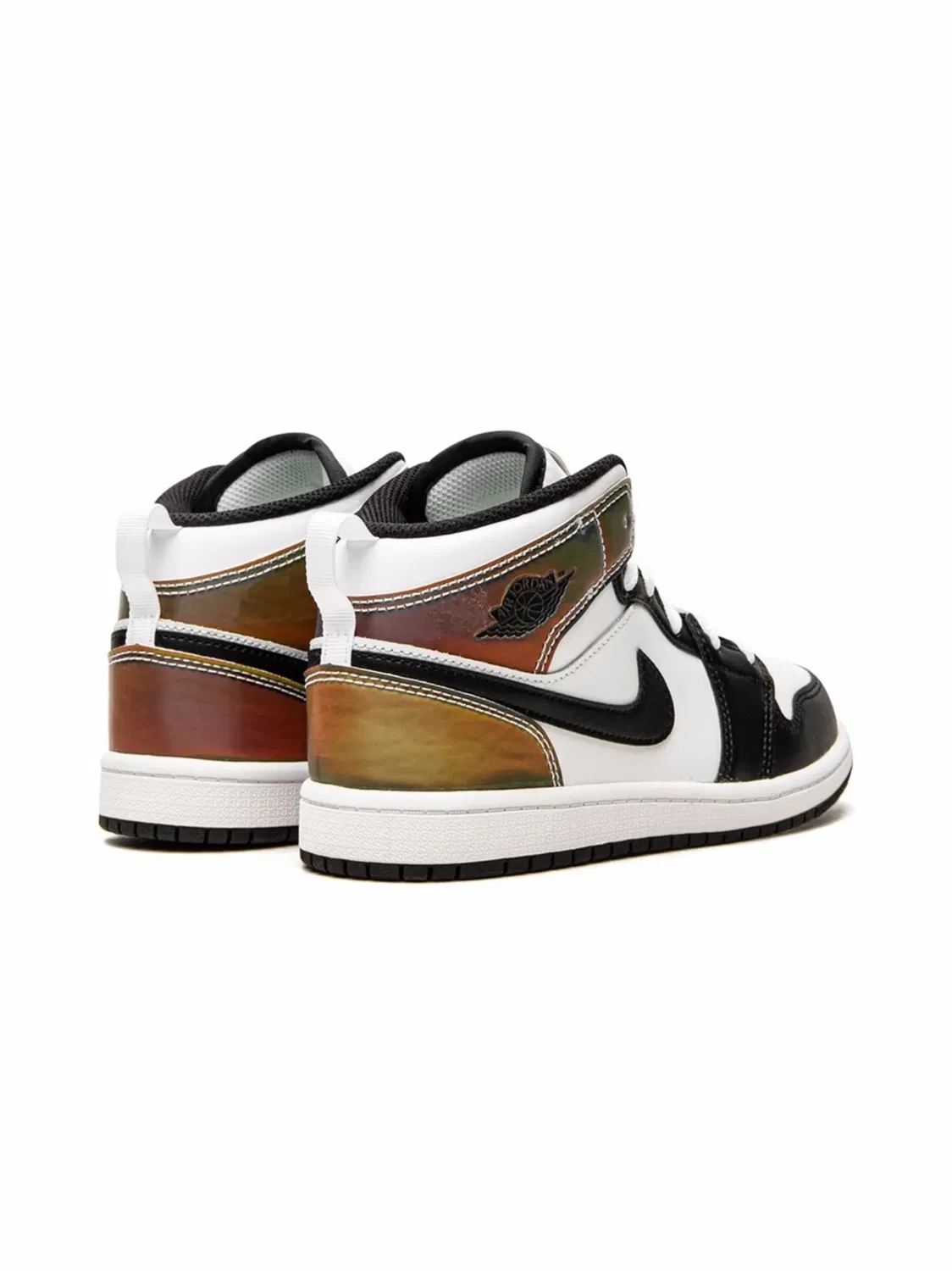Кроссовки Jordan 1 Mid SE "Heat Reactive", белый — фото 2