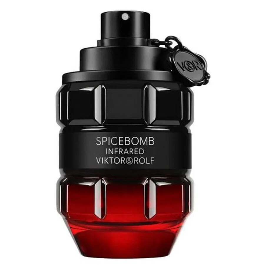 Мужской парфюм пряный с кожаными нотами 90 мл Spicebomb Infrared Viktor & Rolf — фото 2