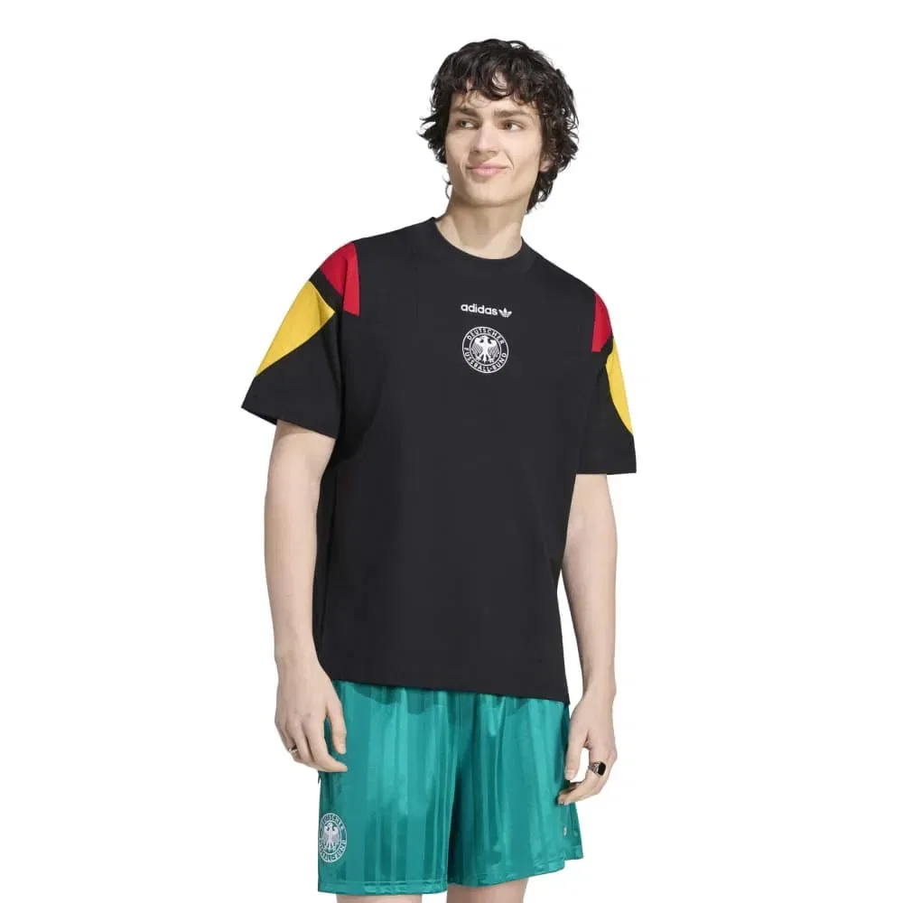 Мужская футболка с принтом Germany EQT Adidas, Black