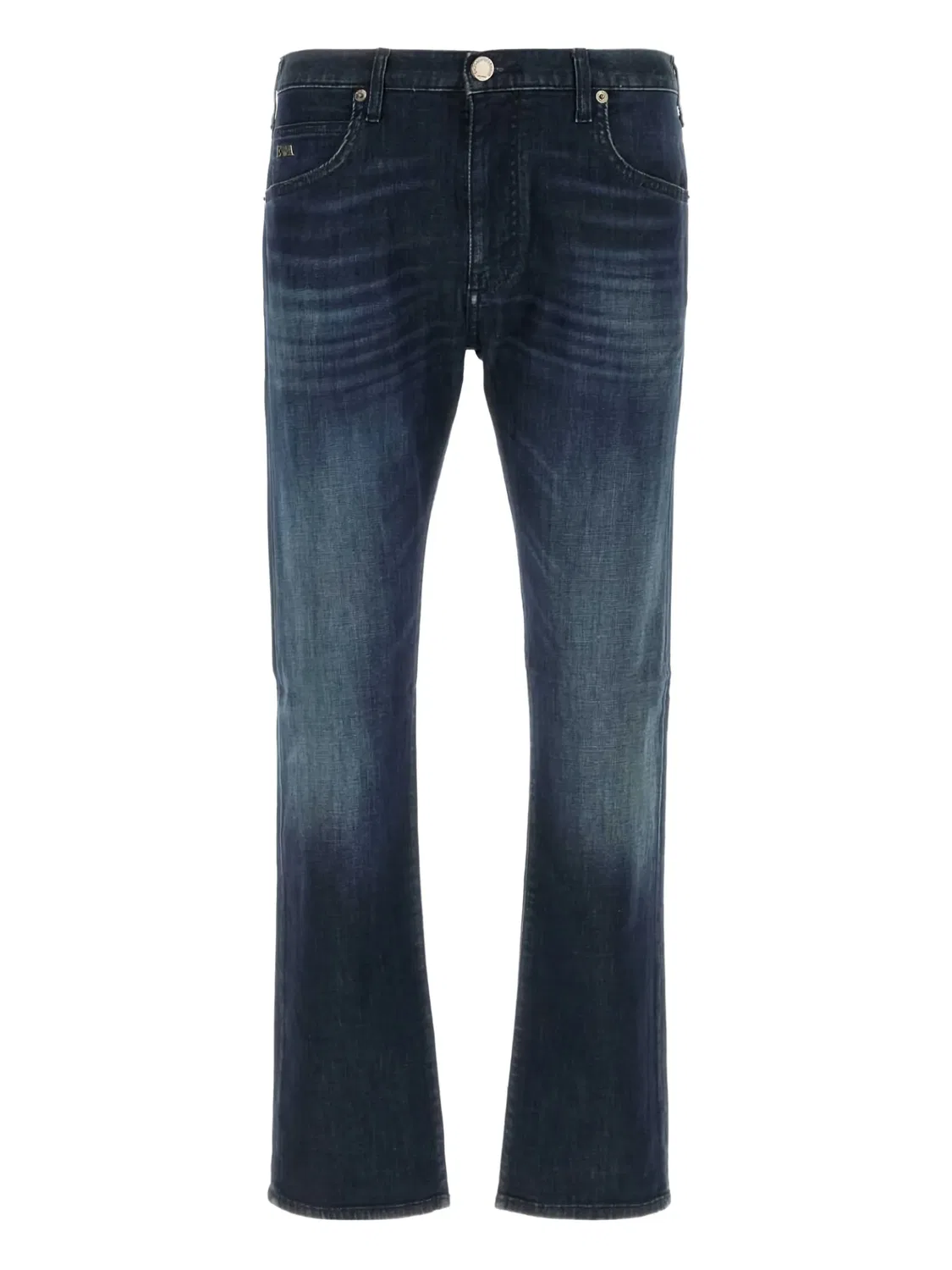 Трапециевидные джинсы Emporio Armani, синий