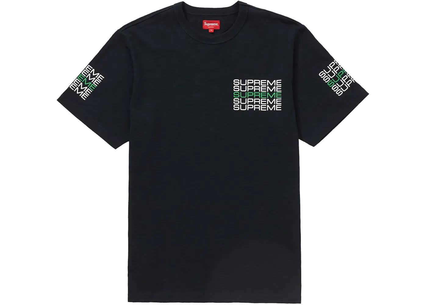 Мужская футболка с длинным рукавом Supreme,: Navy