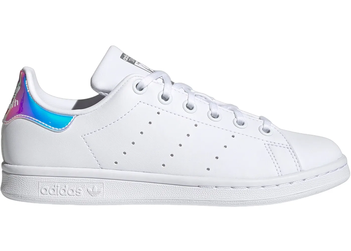 Детские кроссовки Lifestyle с моделью Stan Smith Adidas, Cloud White/Cloud White/Silver Metallic