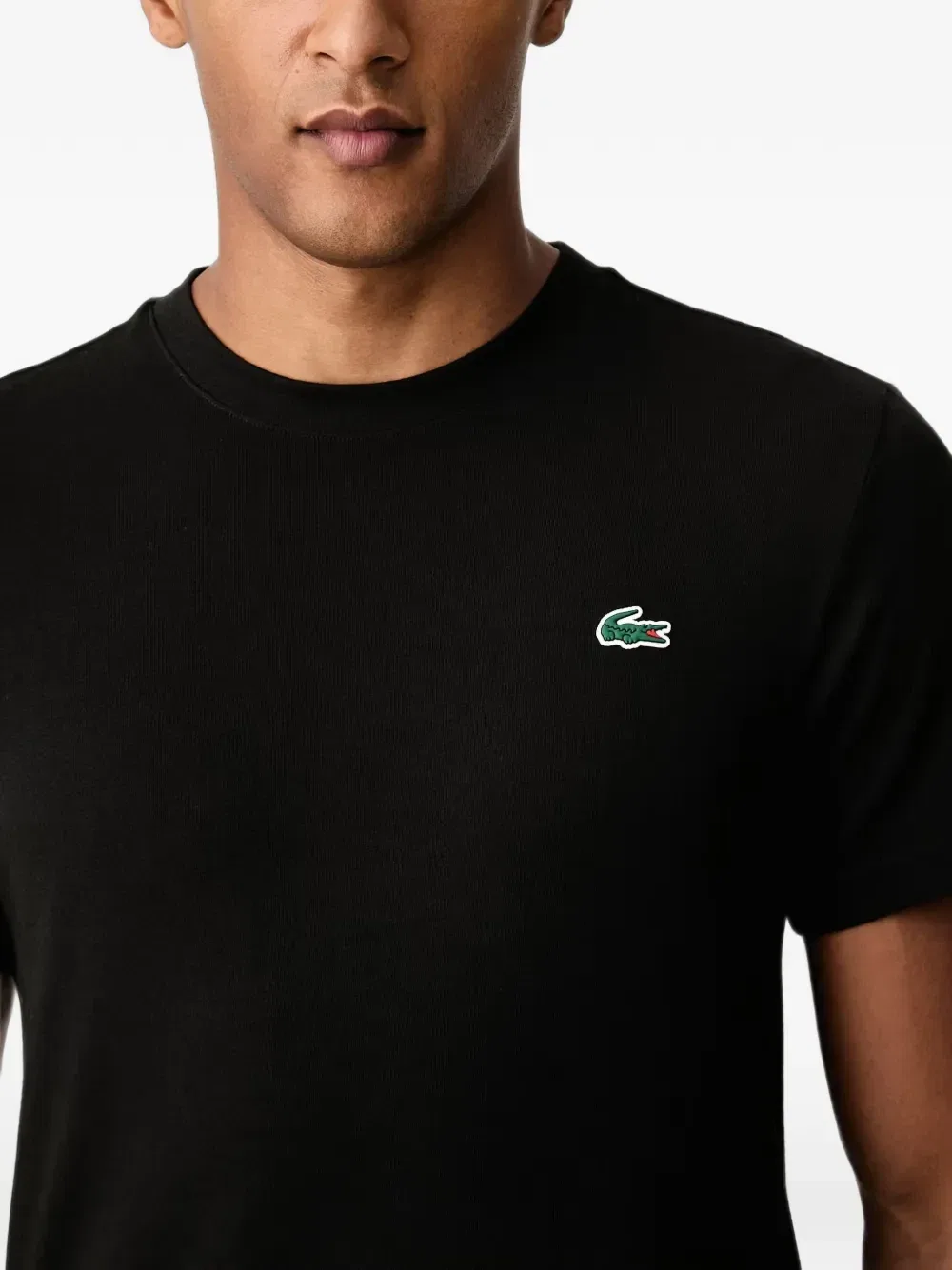 Футболка Ultra-Dry с логотипом Lacoste, черный — фото 4