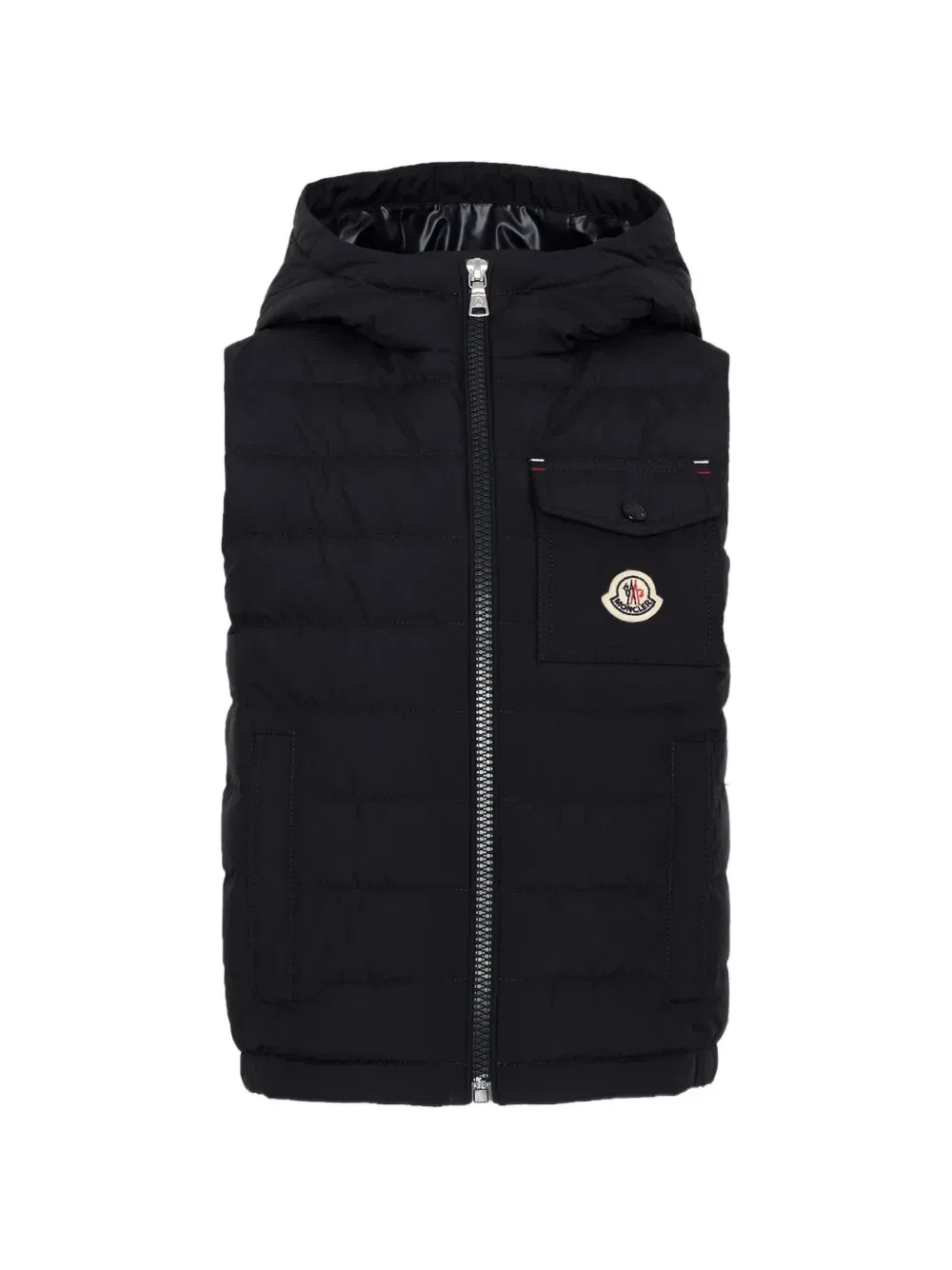 Пуховой жилет Wystan Moncler Enfant, синий