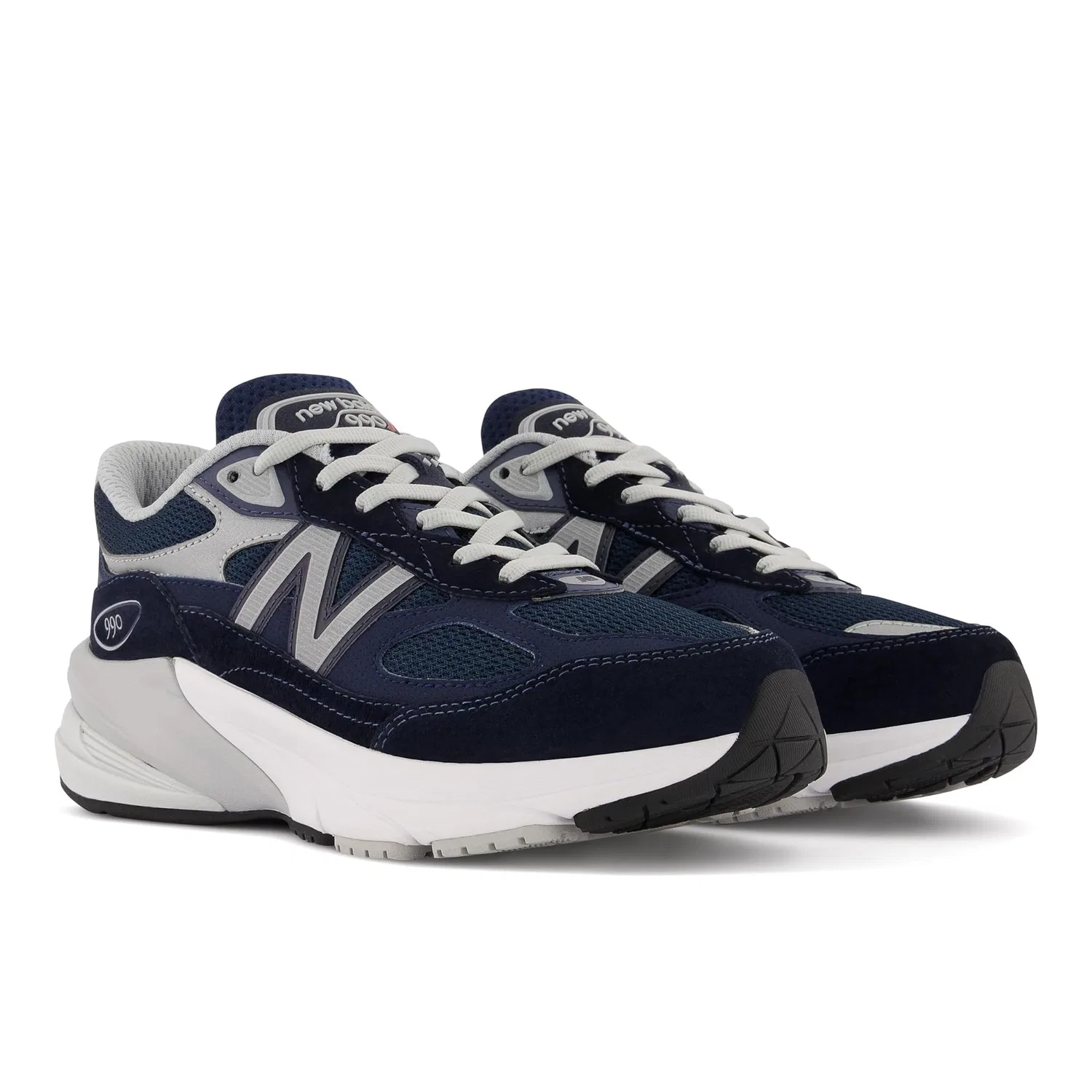Детские кроссовки для мальчиков с закрытой шнуровкой 990 New Balance, Blu