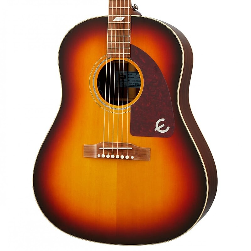 

Epiphone Masterbilt Texan - Выцветший вишневый состаренный глянец