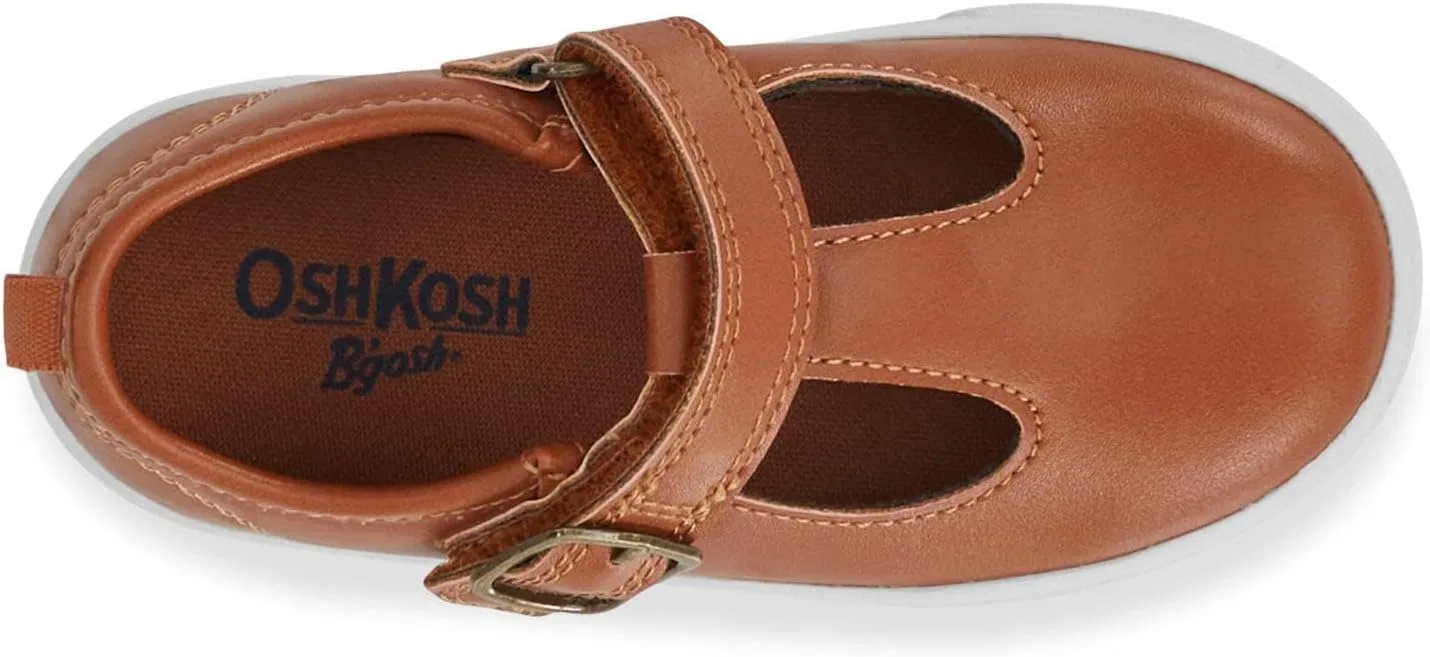 Детские туфли Мэри Джейн для девочек Estell OSHKOSH B'GOSH, Brown — фото 4