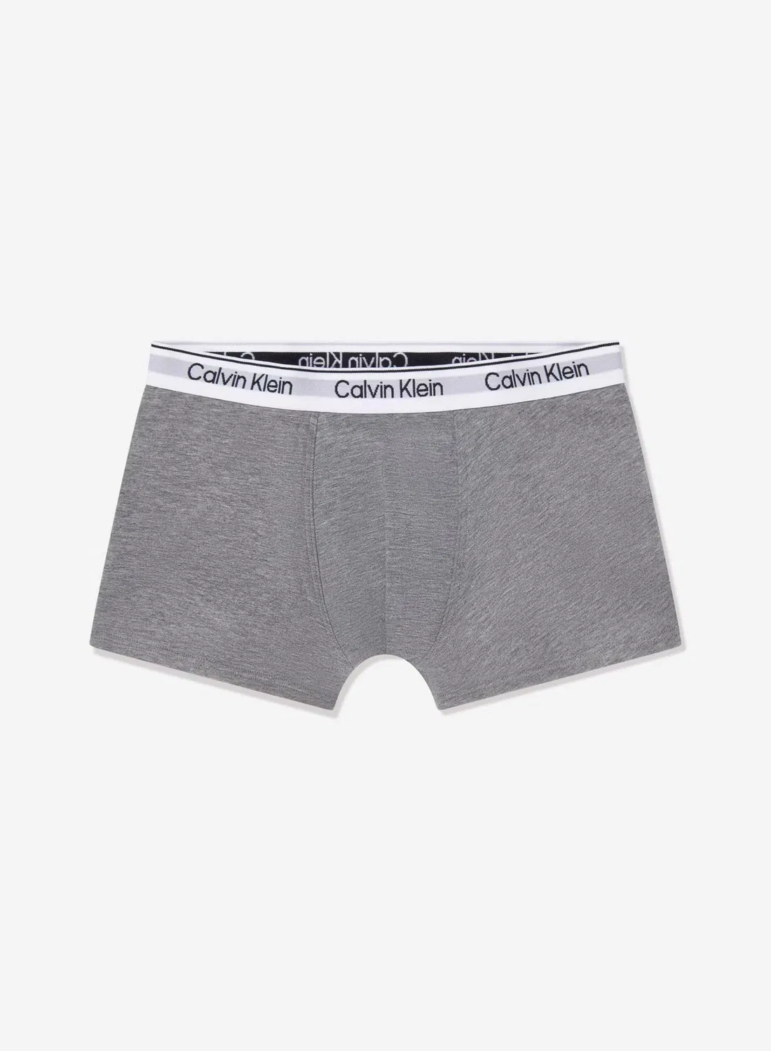 Трусы-боксеры с логотипом на поясе, комплект из 2 штук, Calvin Klein Jeans, серый — фото 3