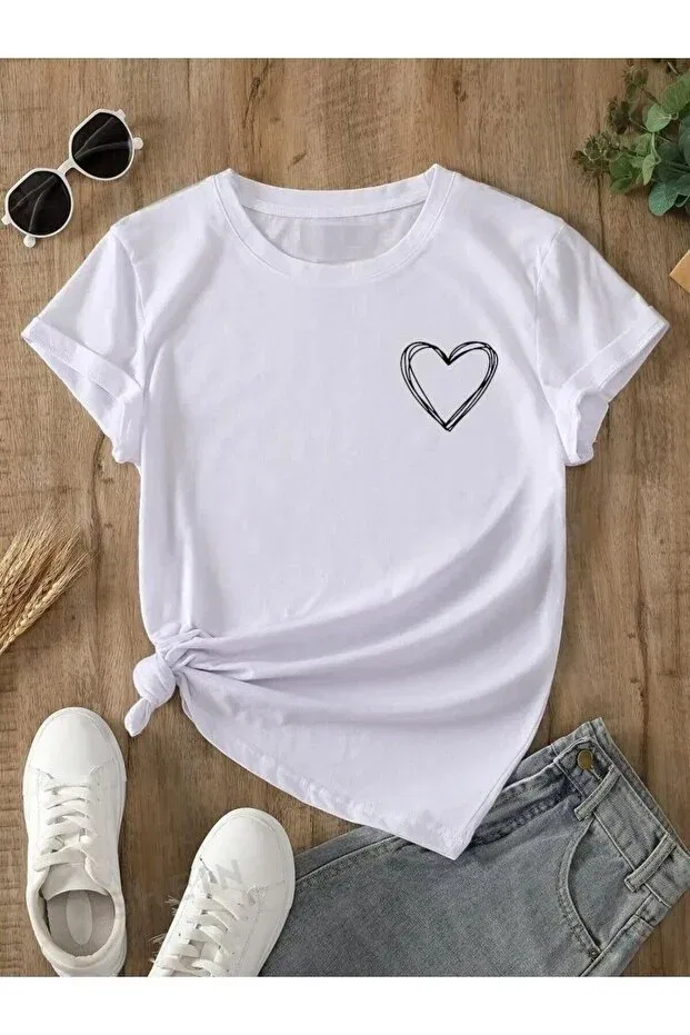 Детская футболка с принтом для девочек Daxis Sportwear Company, White