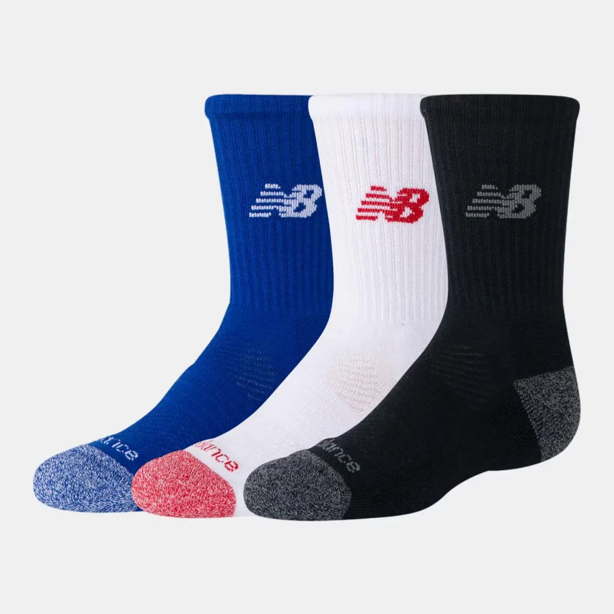 Детские носки для мальчиков хлопковые комплект 3 пары Active New Balance, Multicolor
