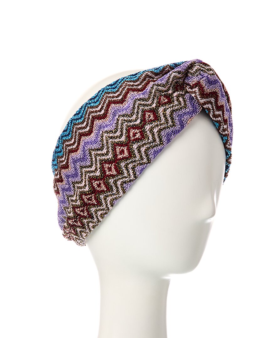 Повязка на голову Missoni, фиолетовый
