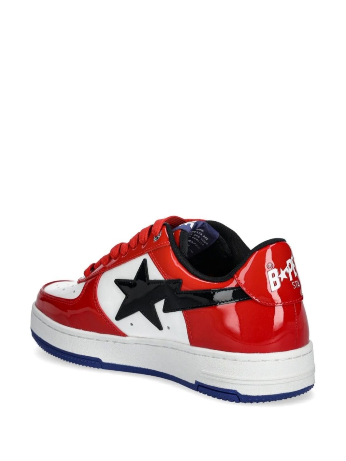 A BATHING APE кроссовки Bape STA, красный — фото 3