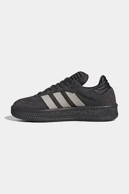 Кроссовки детские Samba XLG Adidas Originals, коричневый — фото 4