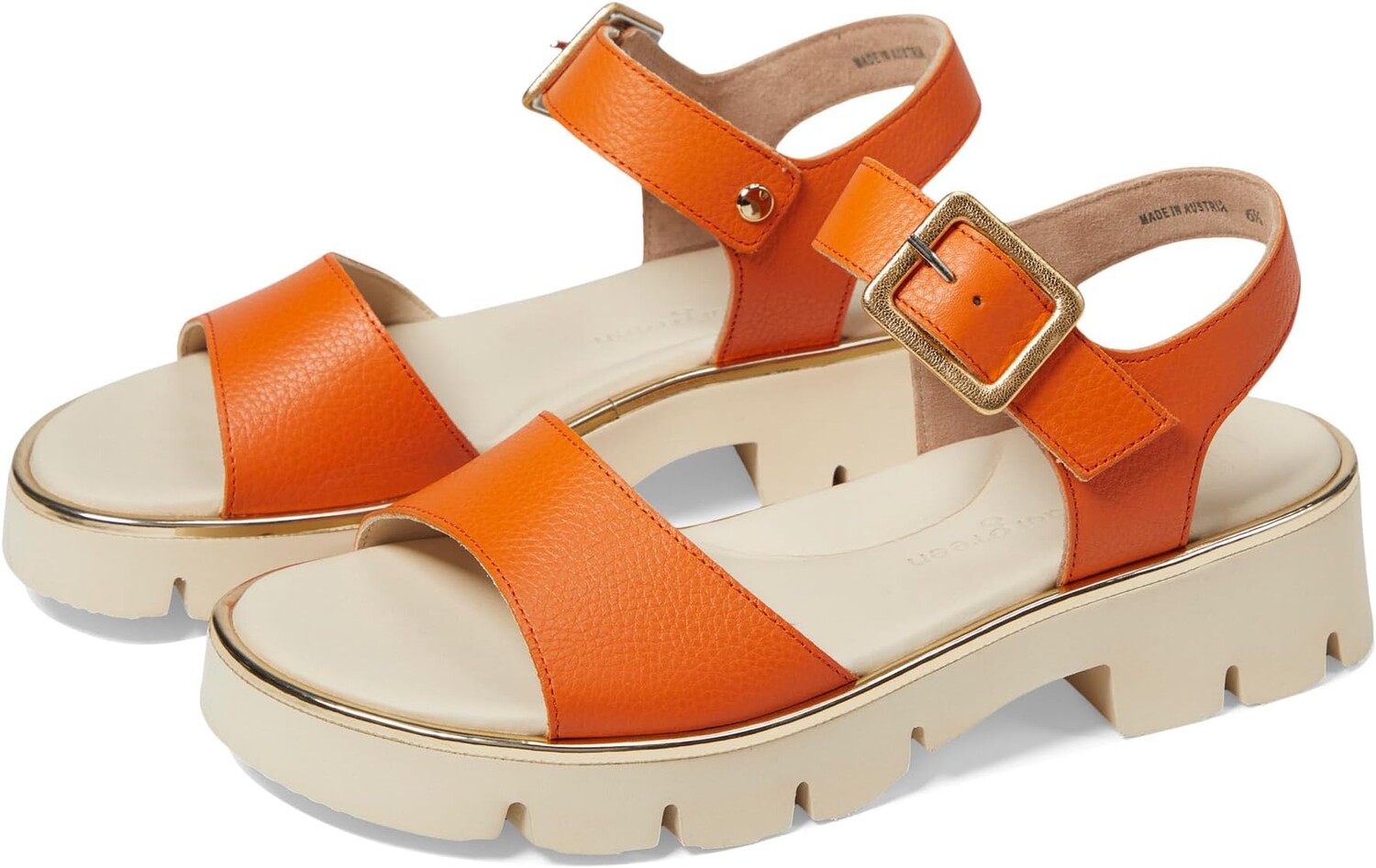 

Сандалии Paul Green Toby Sandal, цвет Papaya Grained