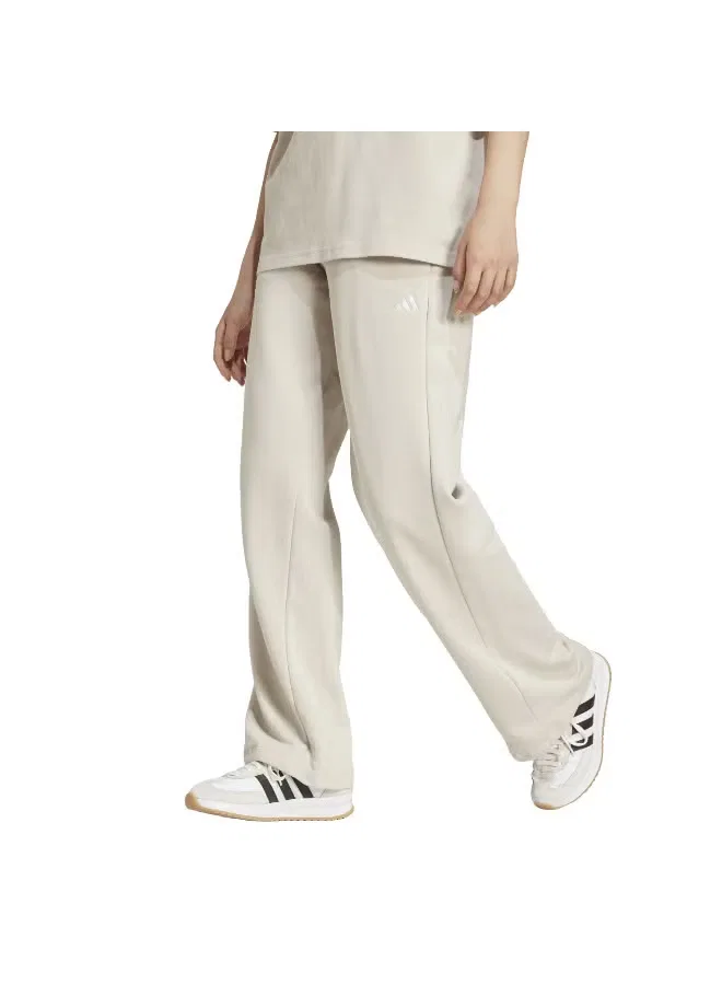Штаны с открытым низом Essentials Adidas, бежевый — фото 2