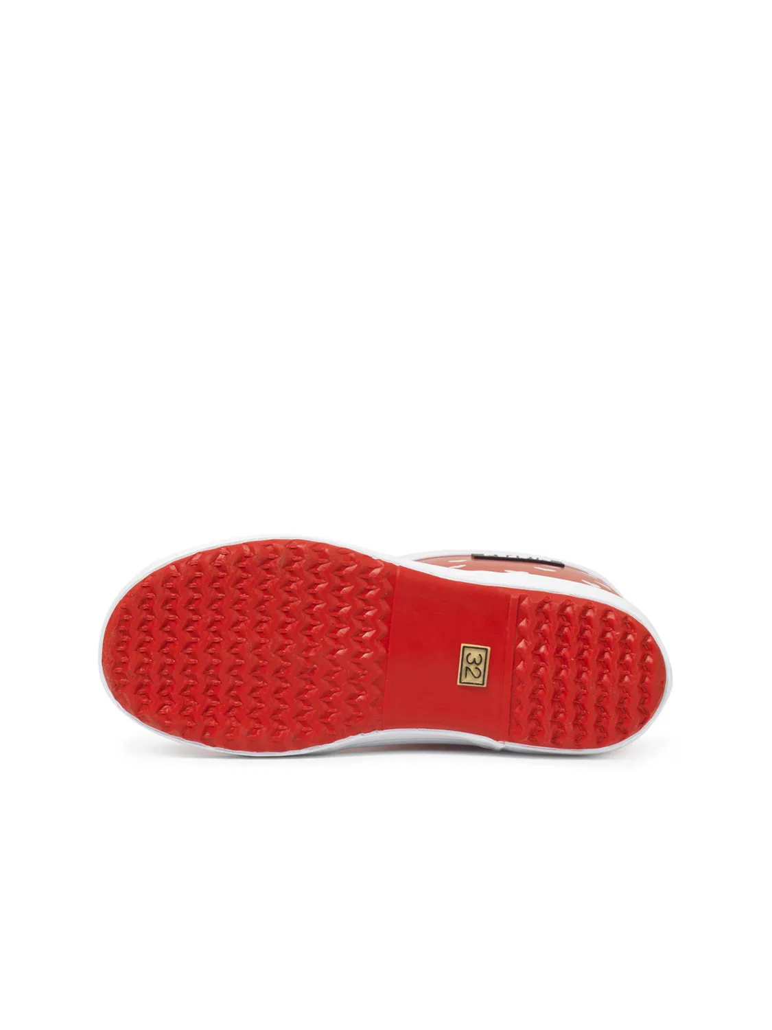Ботинки Aigle Lolly Pop Play Unisex красного цвета — фото 4