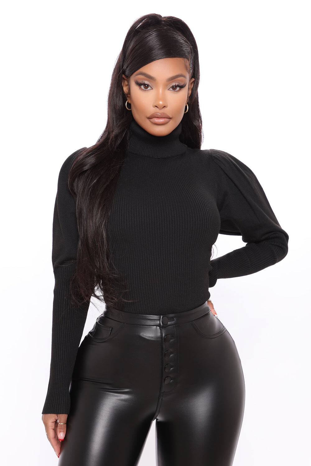 

Свитер Fashion Nova 10276, черный