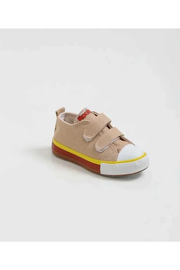 Детские повседневные туфли для девочек с коротким каблуком Woltybaby, Beige