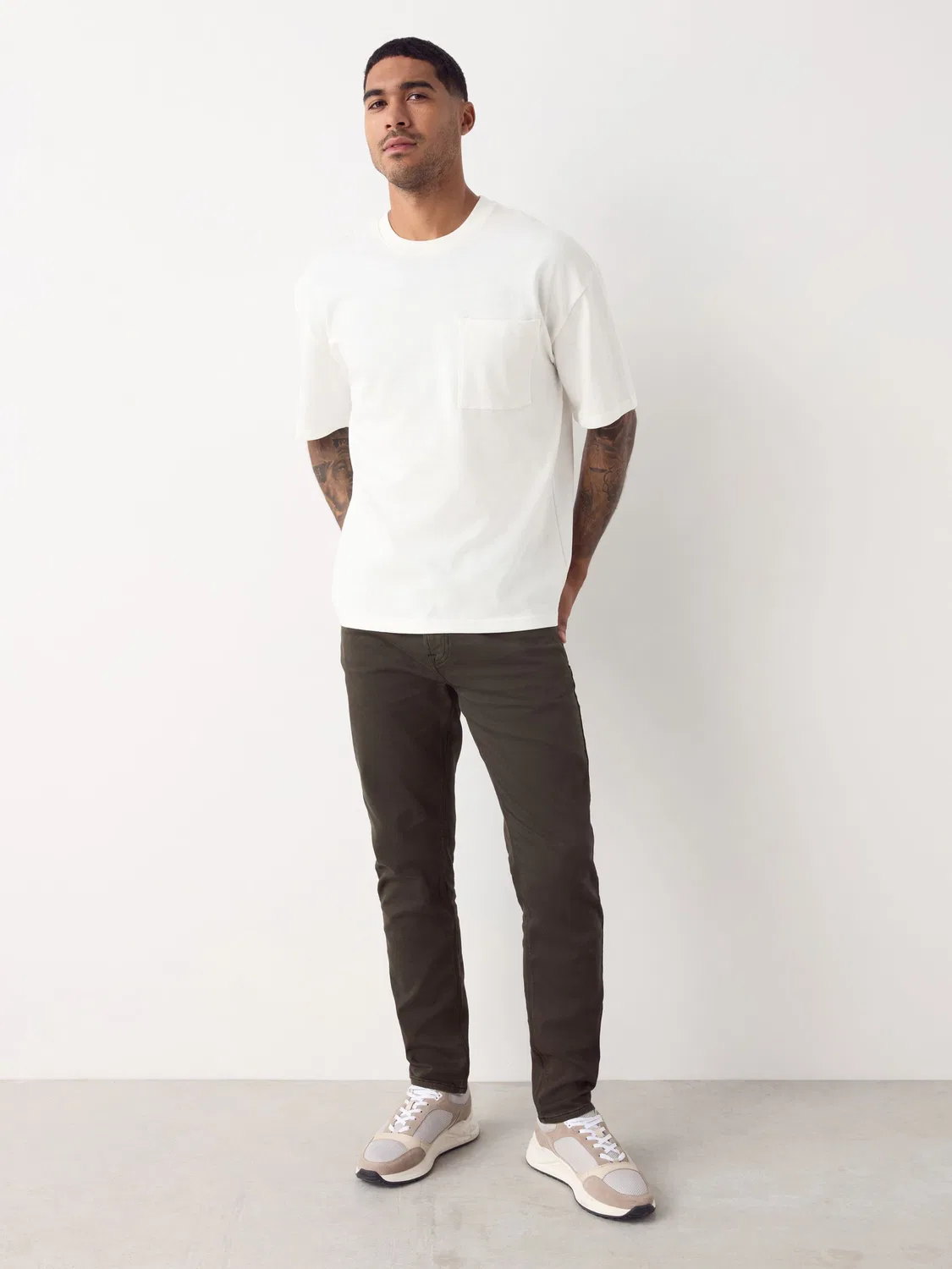 Джинсы slim fit, Comfort Stretch Next, коричневый — фото 3