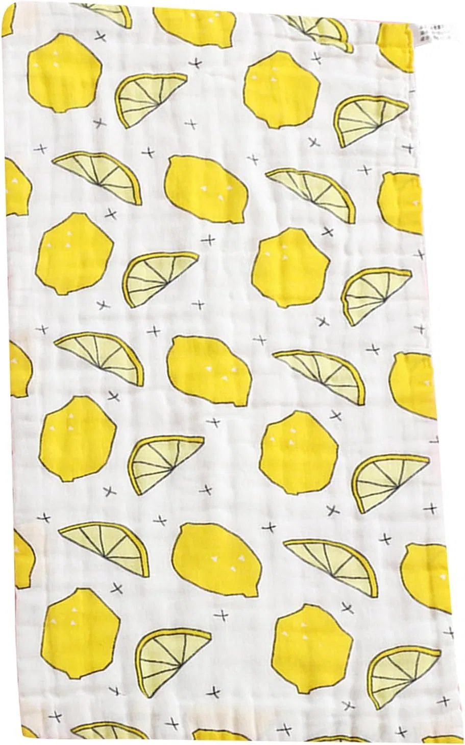Махровая салфетка для лица Avejjbaey, 1 шт, 25x50 см, Yellow Lemon