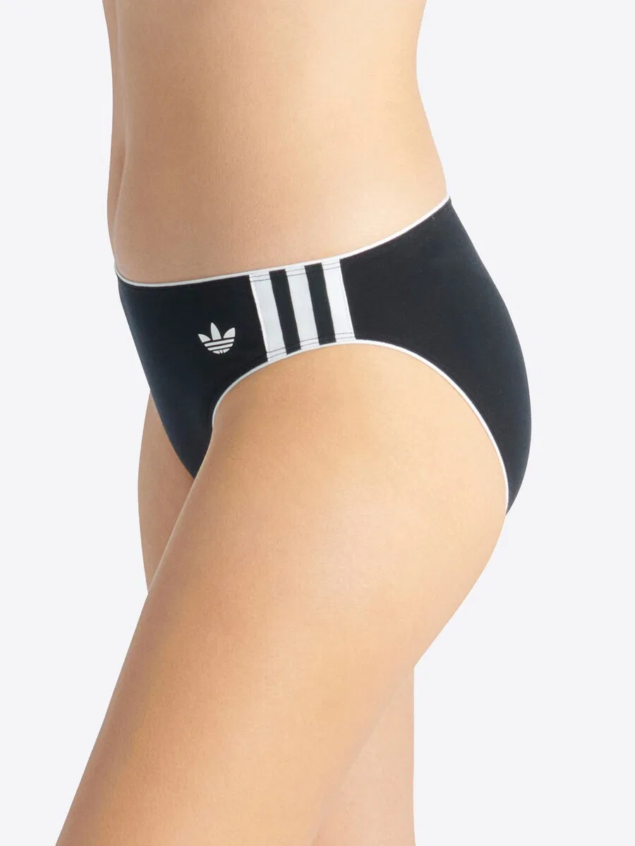 Трусики ADIDAS ORIGINALS черного цвета — фото 3