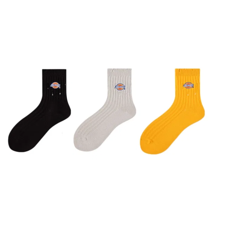 Детские носки с длинным голенищем, комплект из 3 пар, Dickies, Black/Gray/Orange