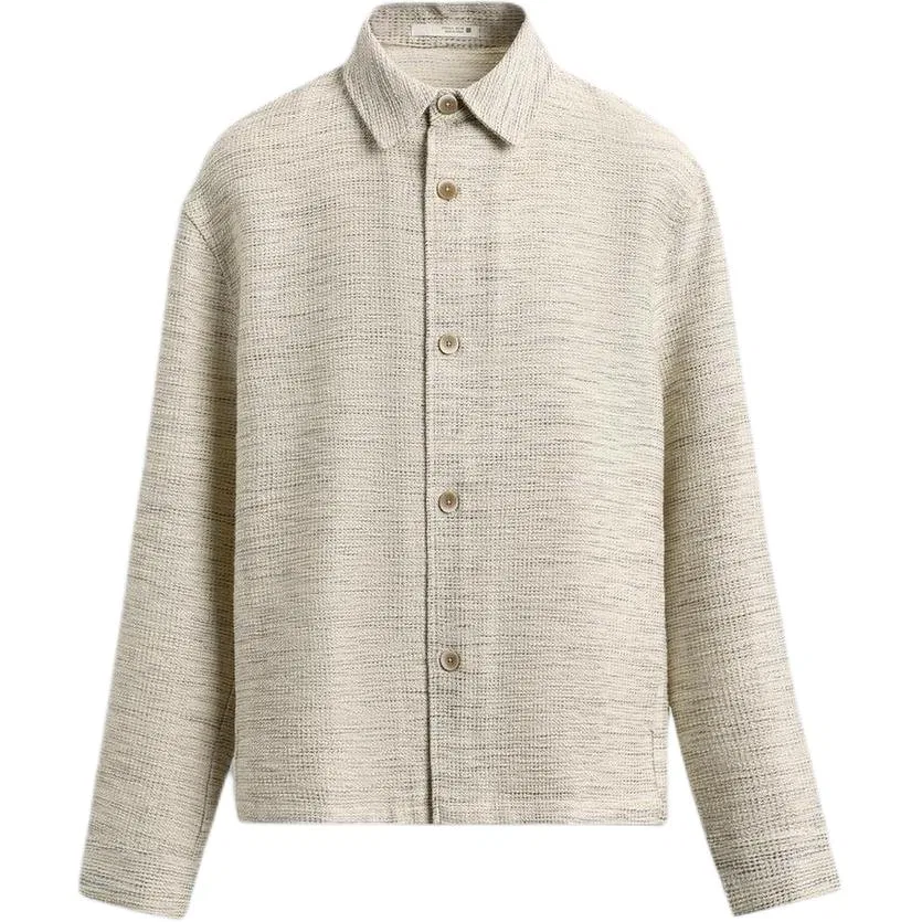 Мужское пальто с лацканами Cream ZARA, Cream