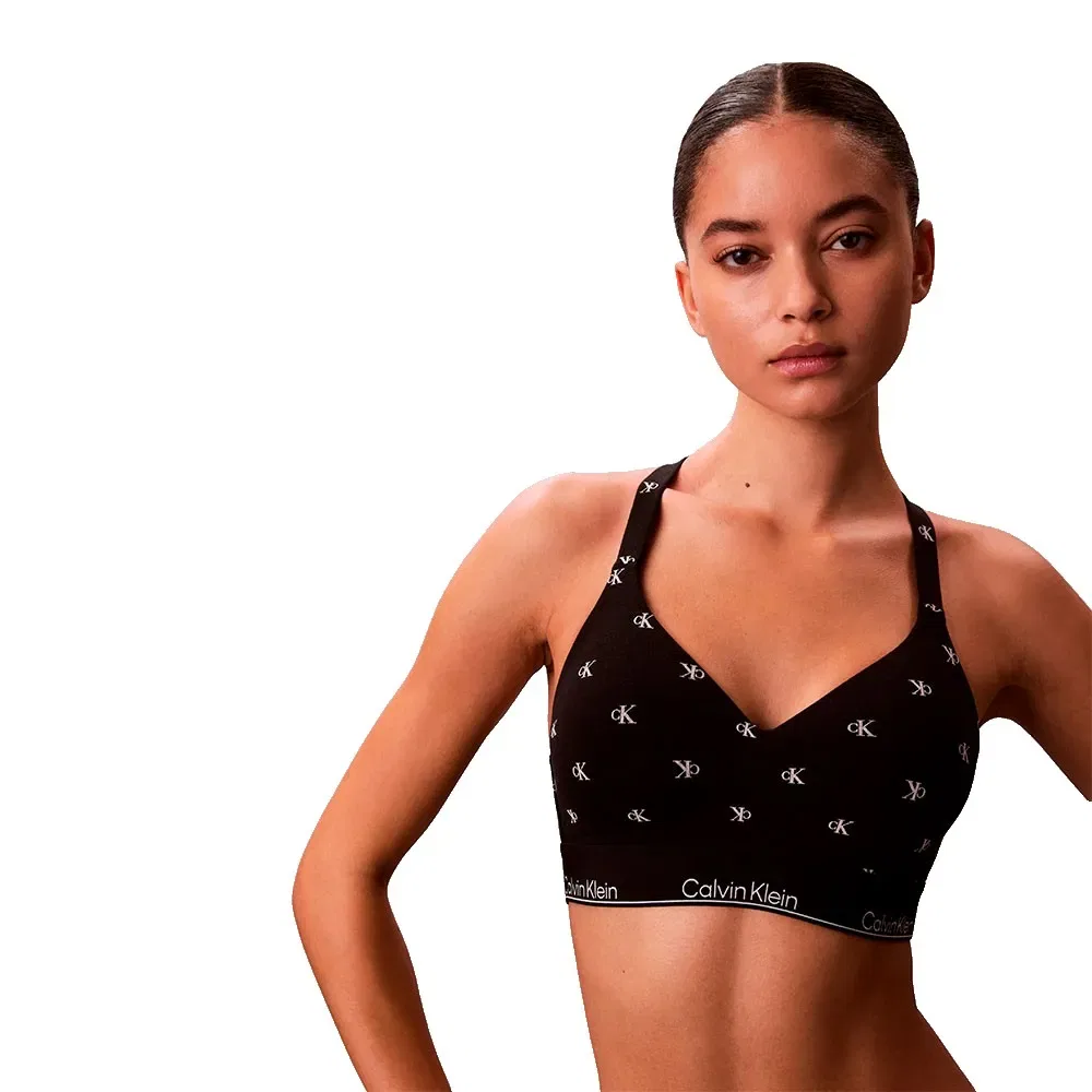 Бюстгальтер-бралетт Calvin Klein, черный