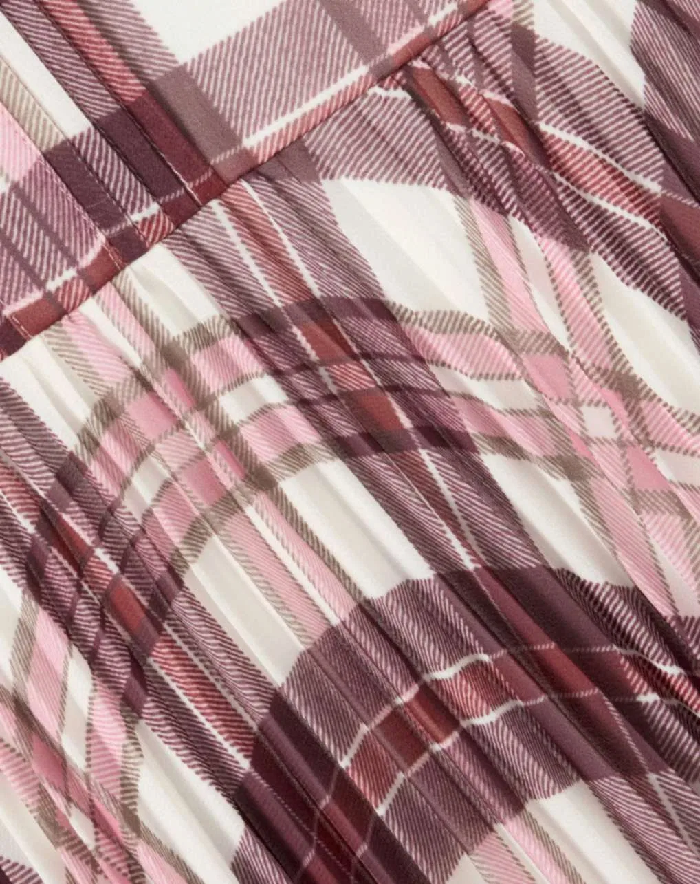 Платье в клетку из шифона Plaid Dress Self Portrait — фото 3