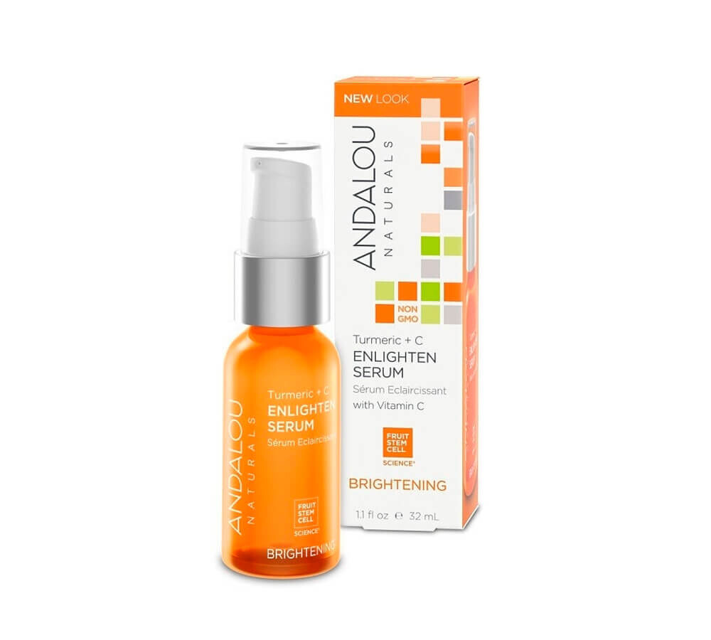 Осветляющая сыворотка для лица Andalou Naturals с куркумой и витамином С — фото 2