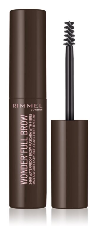 

Тушь для бровей водостойкая Rimmel Wonder'Full Brow, оттенок 003 Dark 4.5 мл