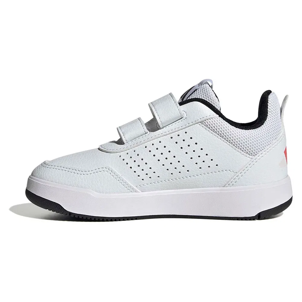 Детские кроссовки для девочек с липучками Tensaur Sport 3.0 CF Adidas, White — фото 3
