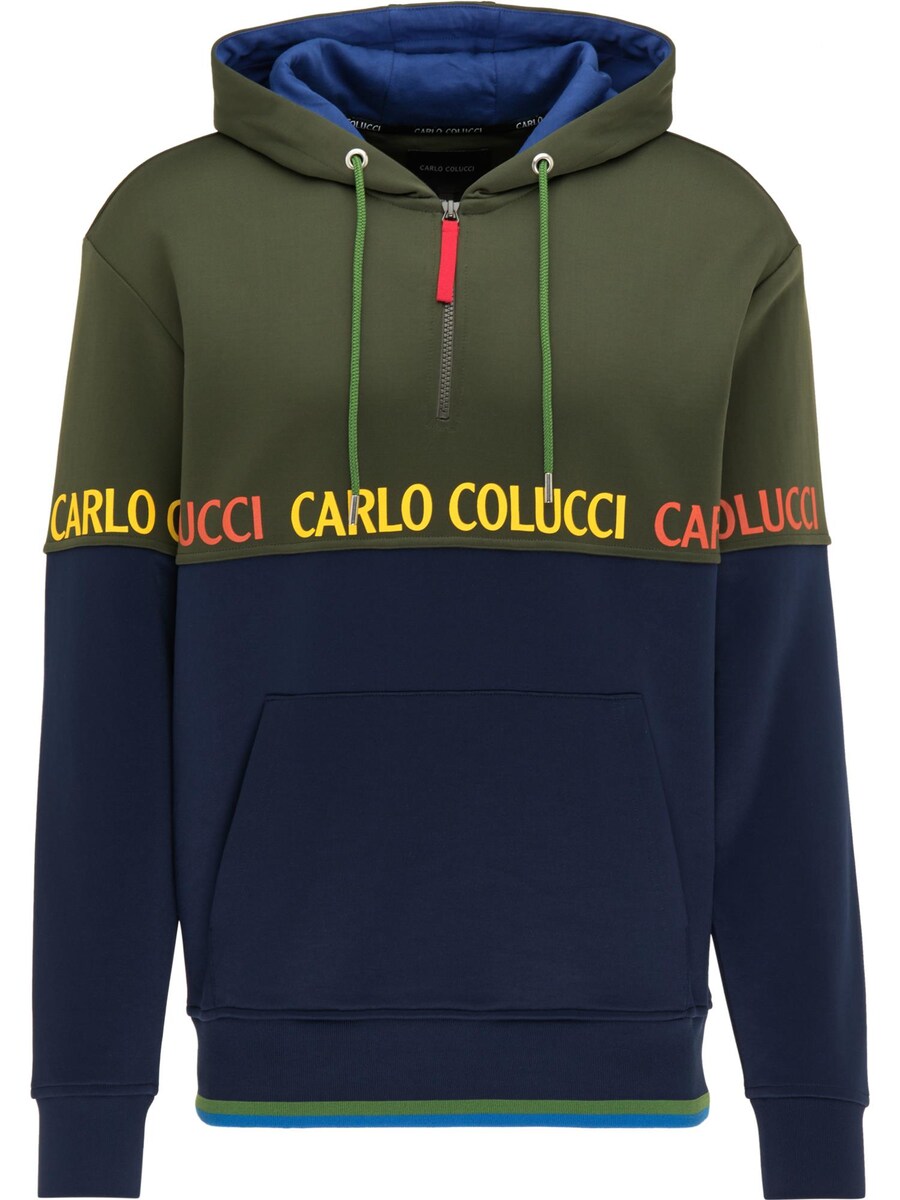 

Толстовка Carlo Colucci Carrari, цвет Navy/Green