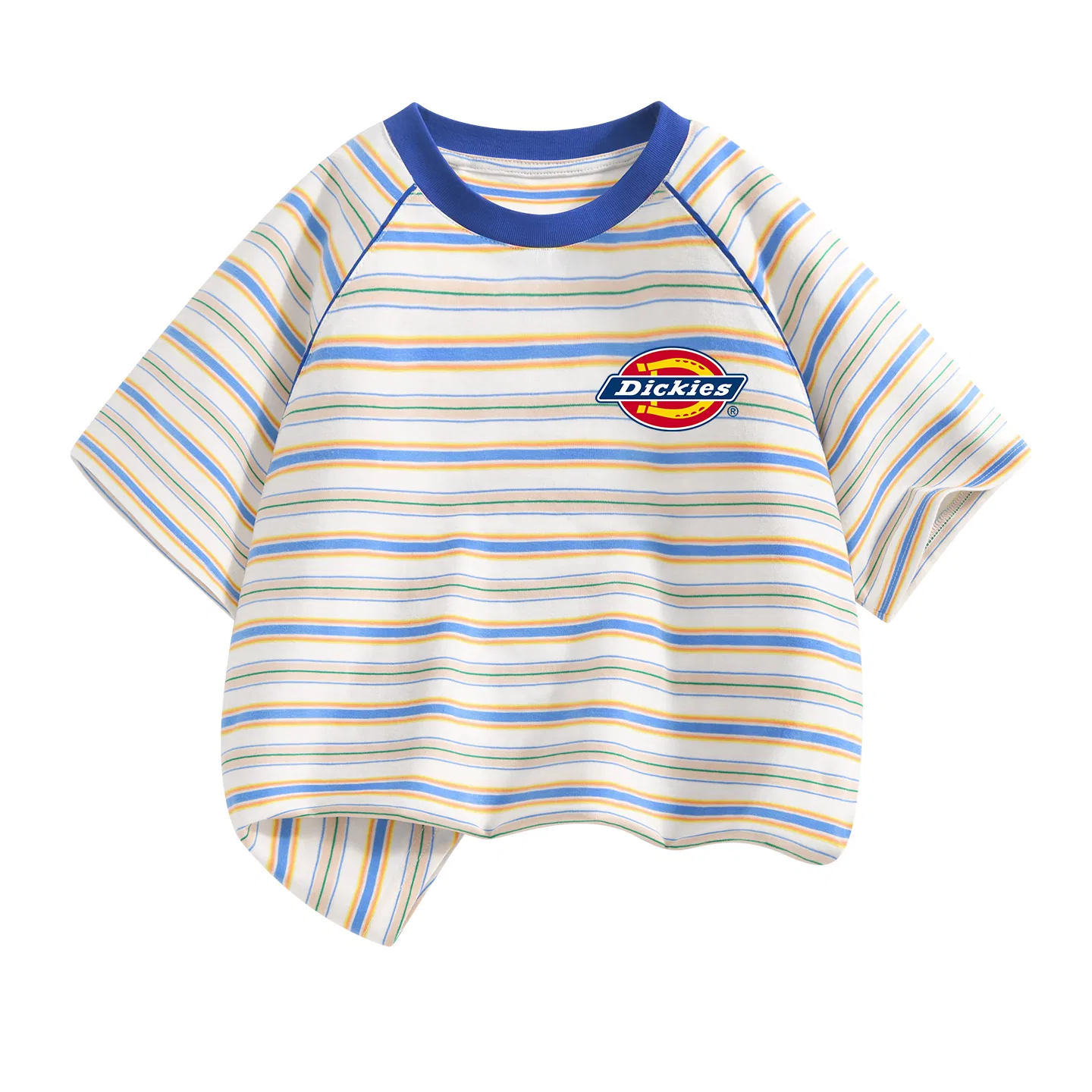 Детская футболка с коротким рукавом Toddler Standard K Pink Stripes Dickies, Pink Stripes — фото 3