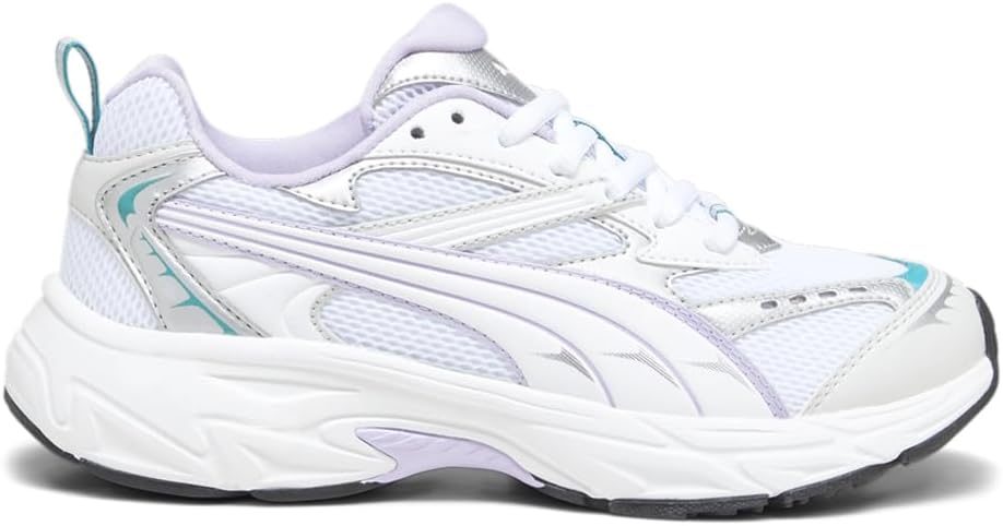 

Мужские кроссовки PUMA Morphic на шнуровке повседневные - белые