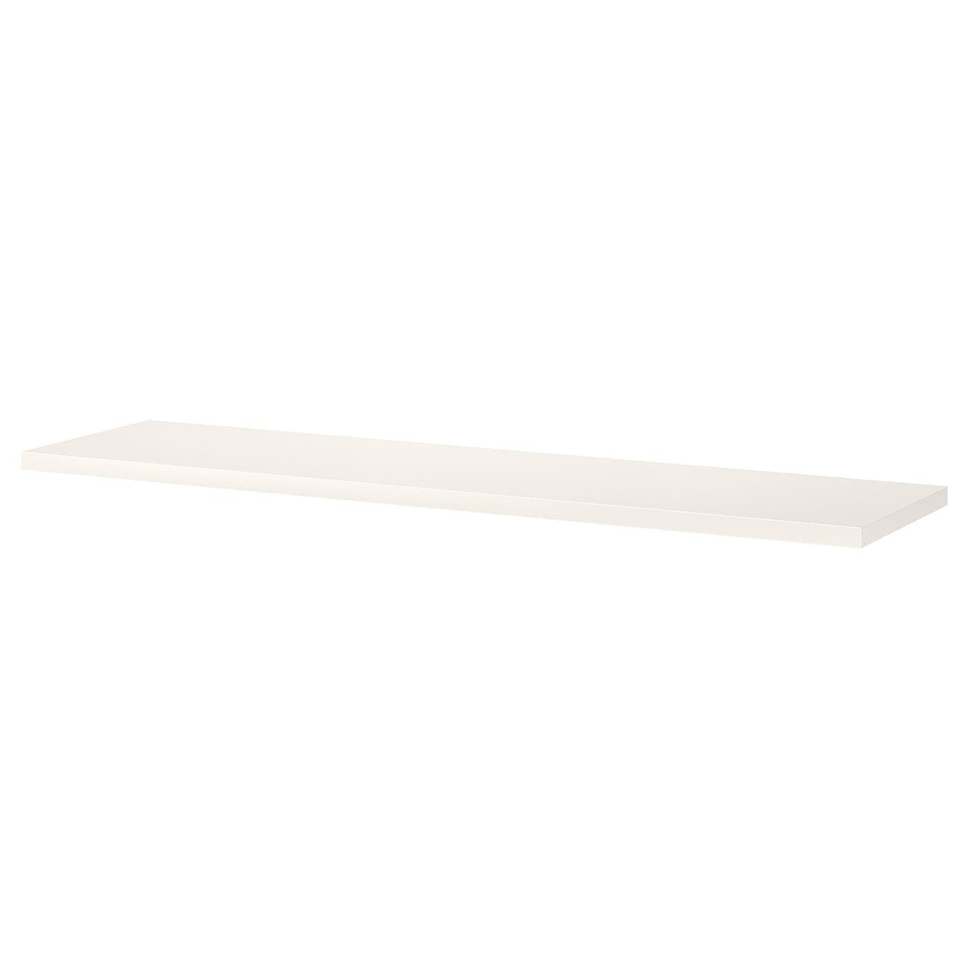 Полка навесная Ikea Bergshult, 120x30 см, белый