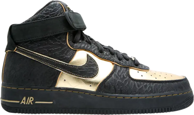 

Кроссовки Nike Air Force 1 Hi Supreme 'Nitro Microphone Underground', черный