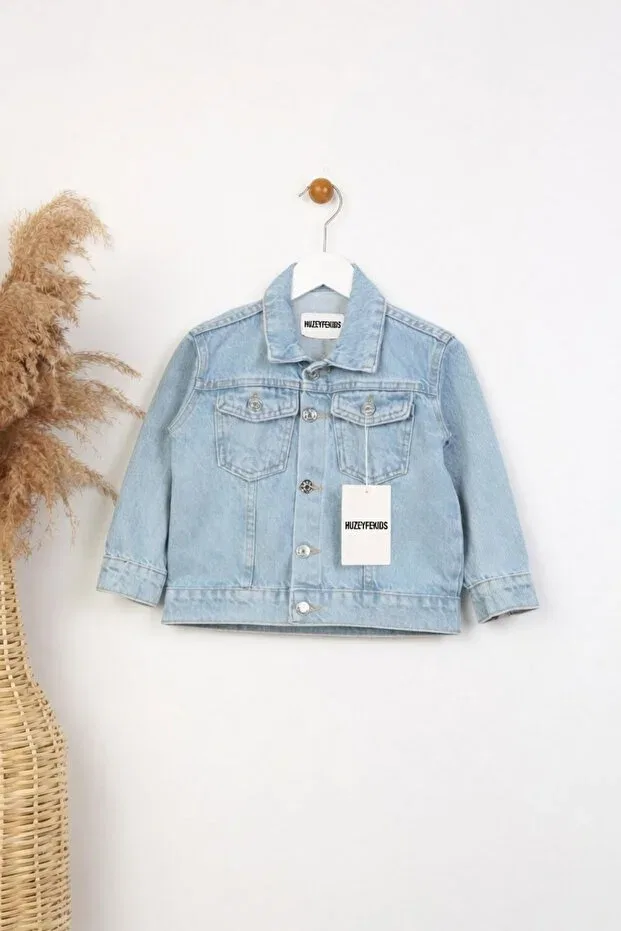 Детская джинсовая куртка Микки Huzeyfe Kids — фото 2