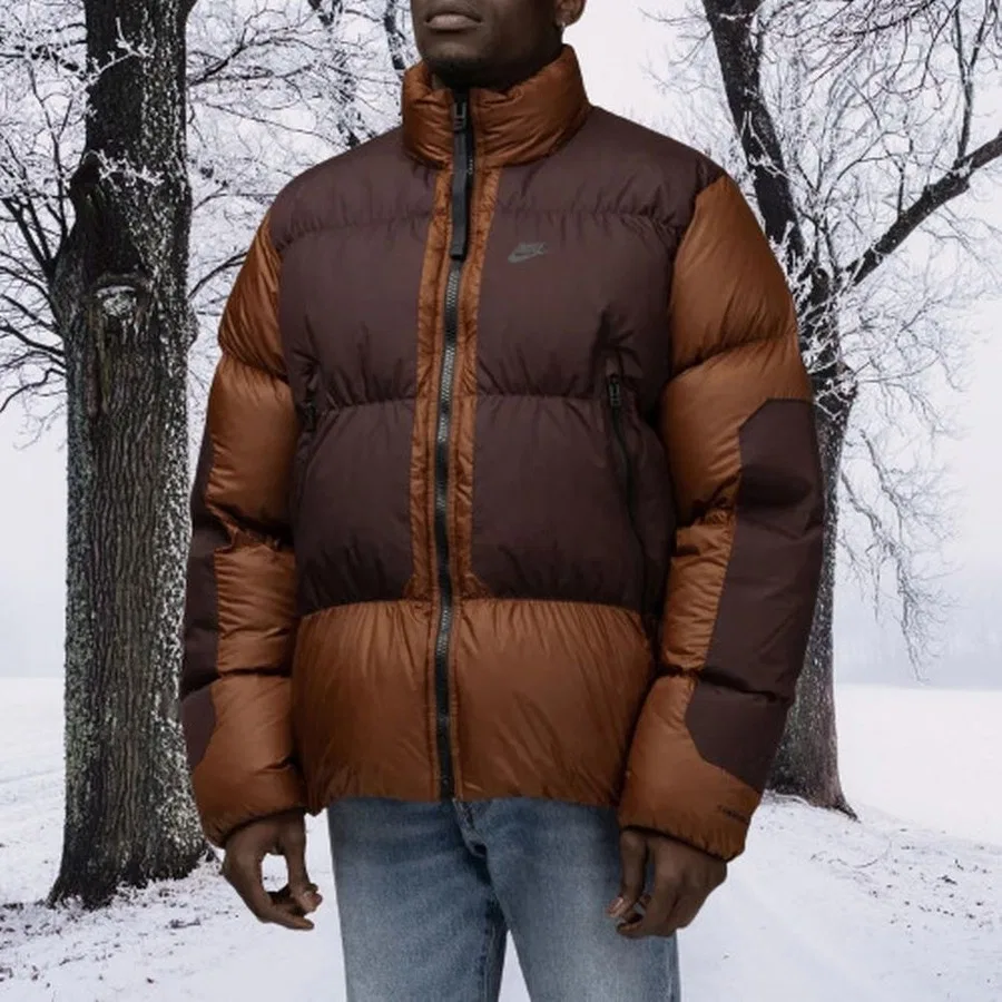 Куртка-пуховик с капюшоном Sportswear Therma-Fit Repel City Puffer Full-Zip Hoodie Nike, Разноцветный