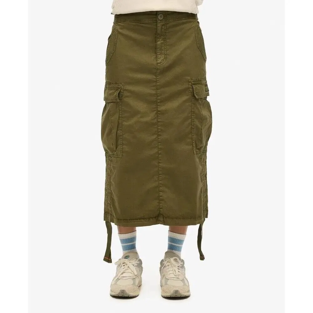 Женская карго-юбка Superdry, Цвет Grun — фото 2