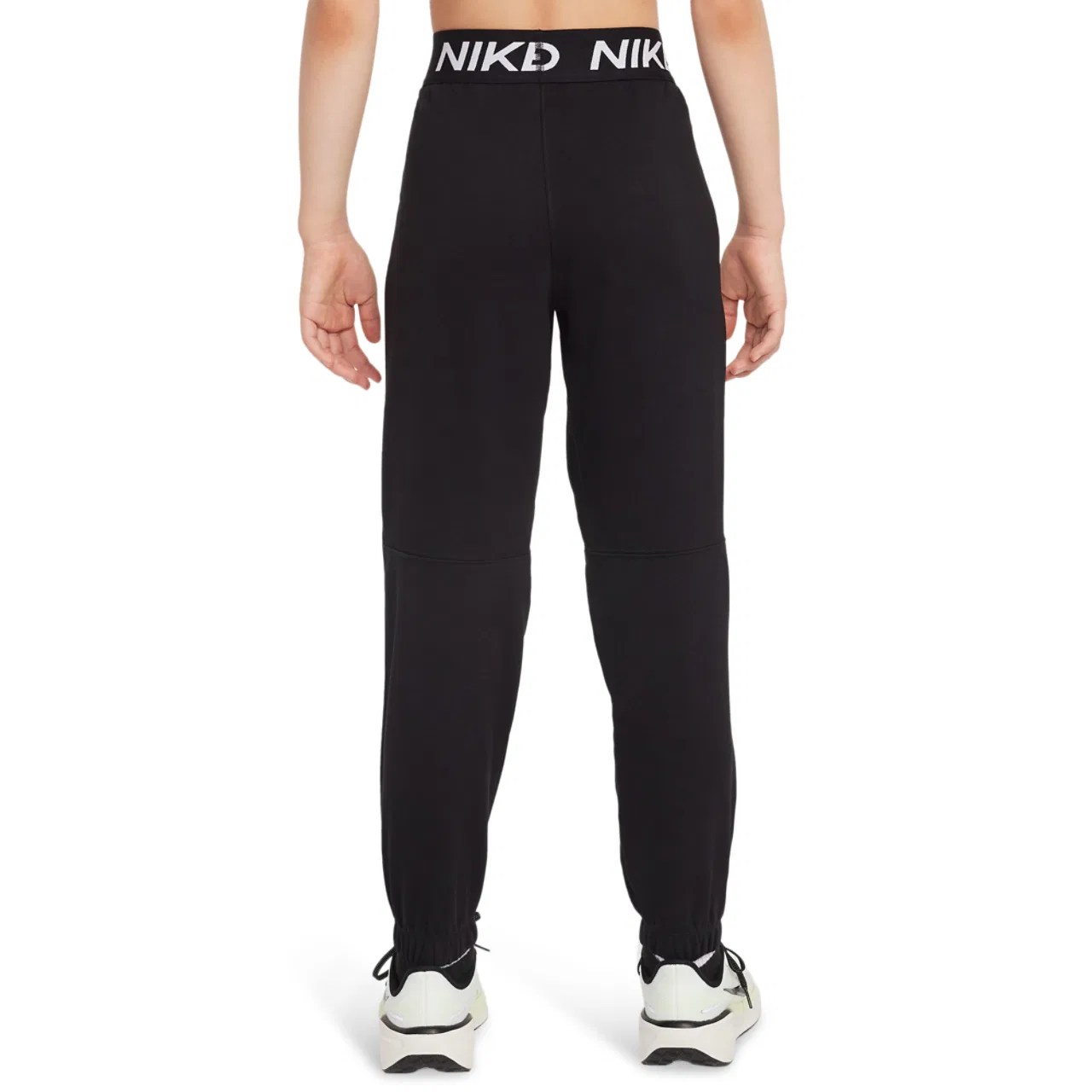 Спортивные брюки для мальчиков Dri-FIT Fleece Nike, черный/белый — фото 2
