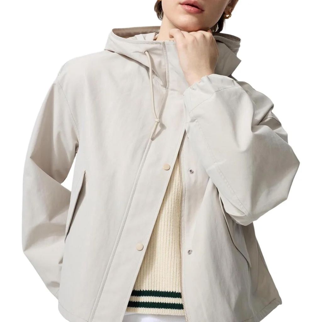 

Короткая парка Uniqlo женская, 31 бежевый