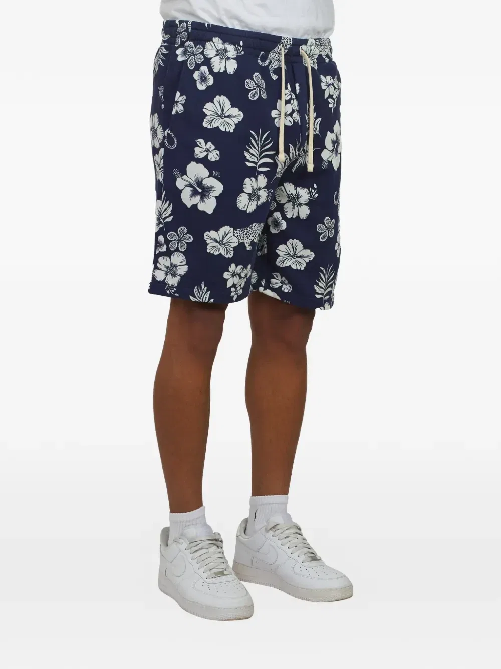 Плавки-шорты Traveler Classic с цветочным принтом Polo Ralph Lauren, синий — фото 2