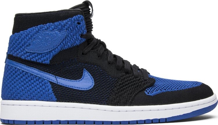

Кроссовки Air Jordan 1 Retro High OG Flyknit Royal, черный
