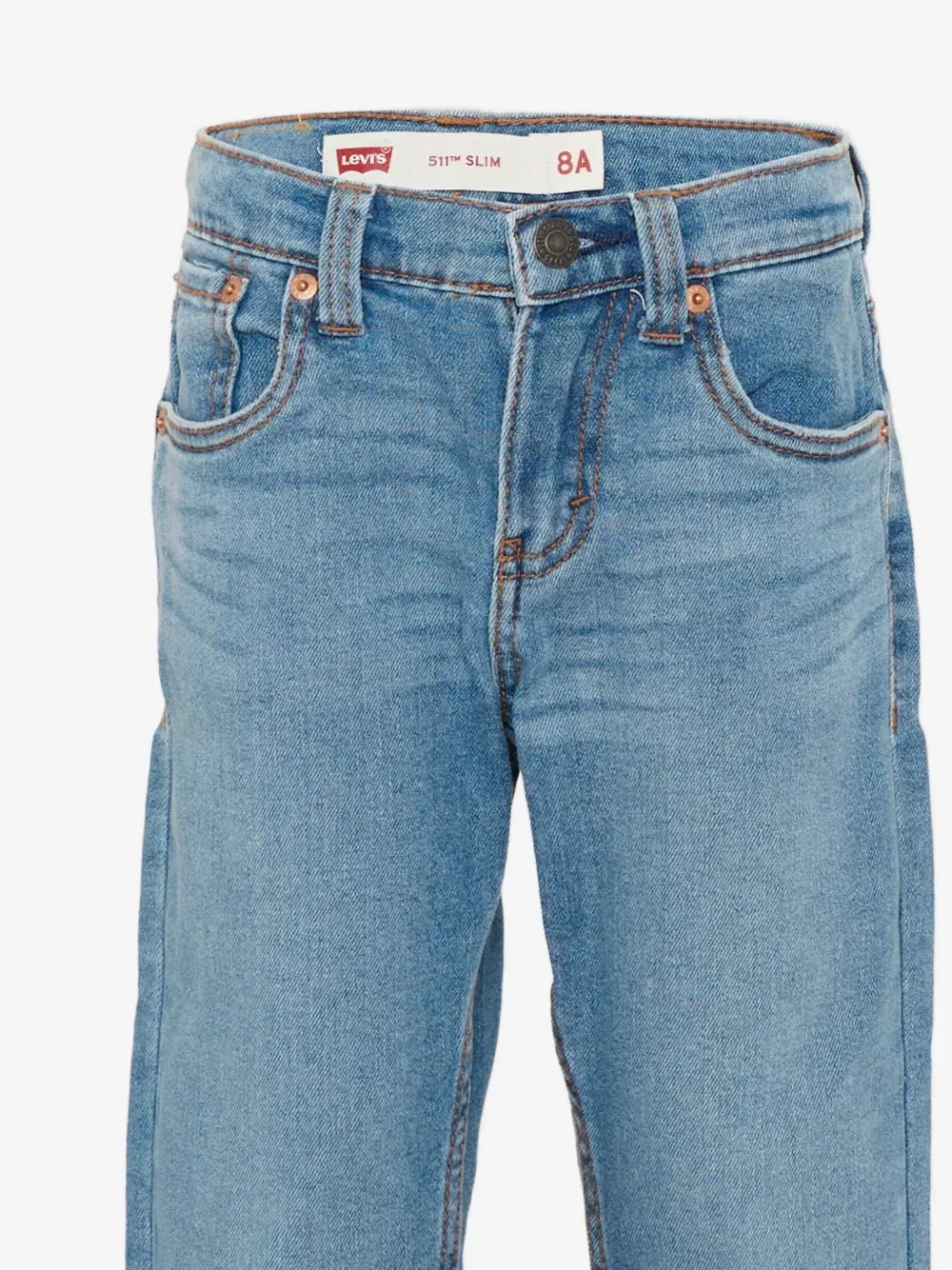Зауженные джинсы 511 Levi's Kids, синий — фото 3
