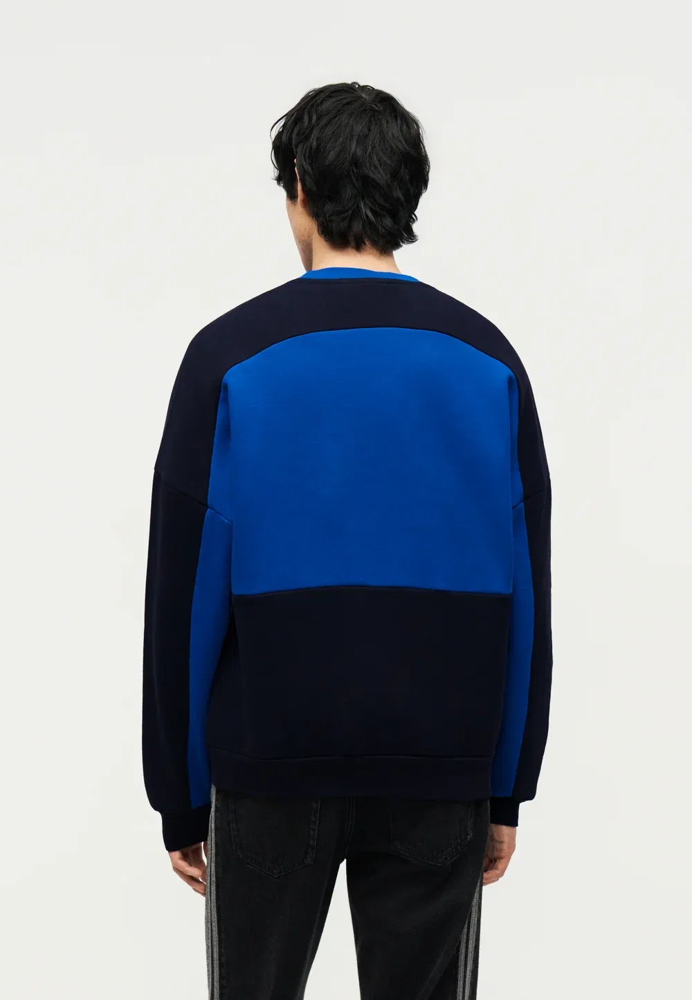 Мюнхенская толстовка унисекс Adidas Originals, Black/Team Royal Blue — фото 2