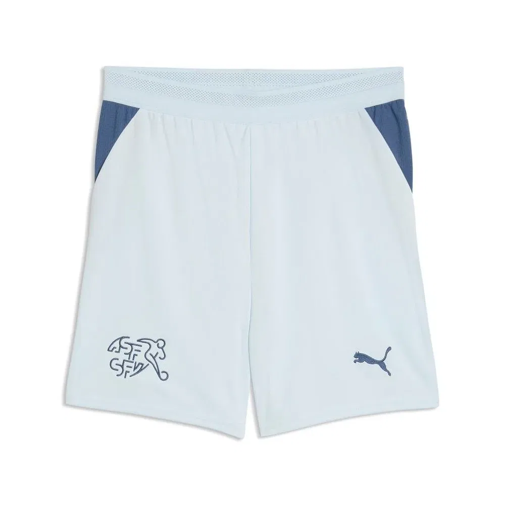 Шорты спортивные детские с логотипом Sfv Shorts Replica JR Puma, синий